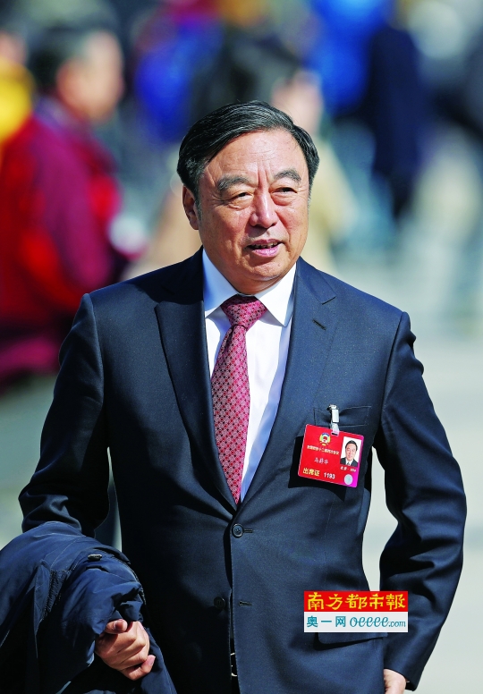 招商银行原行长,壹基金理事长马蔚华.